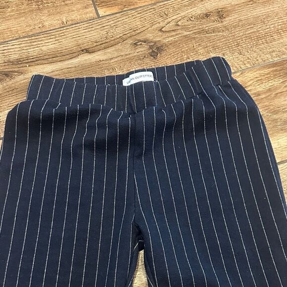 Urban Outfitters Navy Striped Trousers - Picture 2 of 6